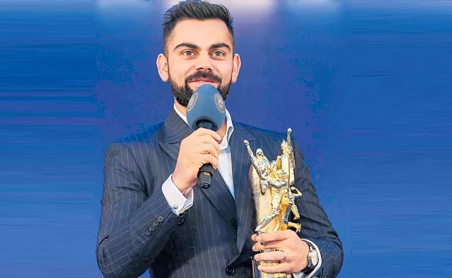 Virat Kohli Says Anushka Presence Made BCCI Award More Special - Sakshi