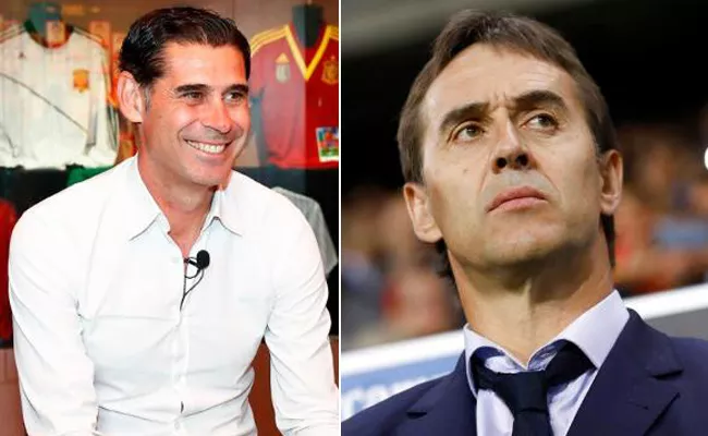 Spain sack coach Julen Lopetegui a day before start of Football World Cup - Sakshi