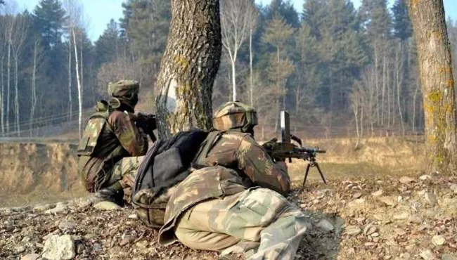 Army Personnel Dead And Two Terrorists Killed In Kashmir - Sakshi