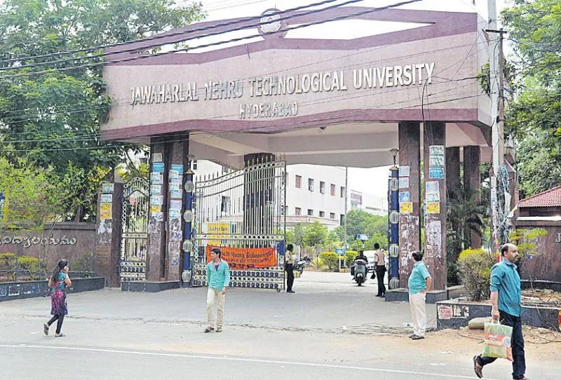 JNTU notebooks for government students - Sakshi