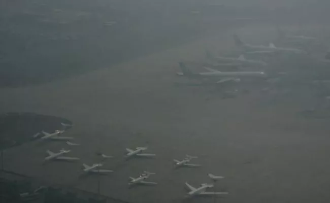 Chandigarh Cancelled All Flights Due To Poor Visibility - Sakshi