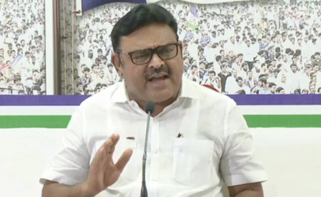 Ysrcp Leader Ambati Rambabu Fires On TDP Over Kadapa Steel Plant - Sakshi