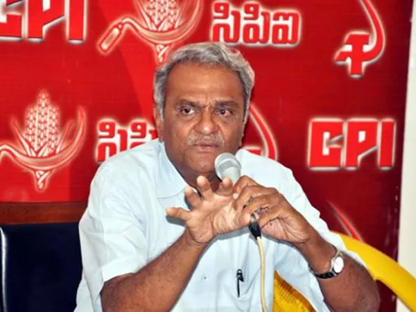 CPI Leader Narayana Slams To NDA GoVernment - Sakshi