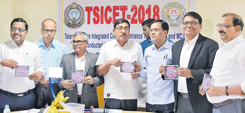 tsICET-2018 Results Release - Sakshi