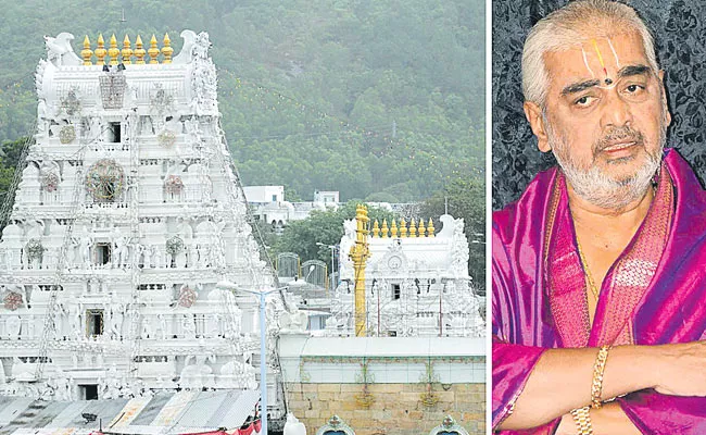 TDP Makes Politics On Tirumala - Sakshi