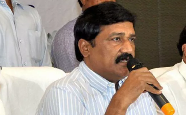 Minister Ganta Srinivasa Rao Serious On University Incident - Sakshi