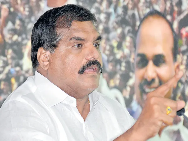 Botsa Satyanarayana Slams CM Chandrababu Corruption - Sakshi