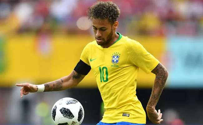 Neymar is Not 100 Percent  Fit For Brazil First Match - Sakshi