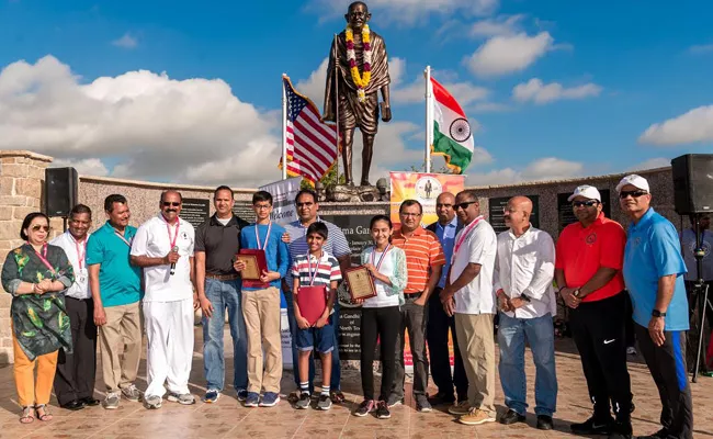 Yoga Day Celebrated In Dallas And Texas By NRIs - Sakshi