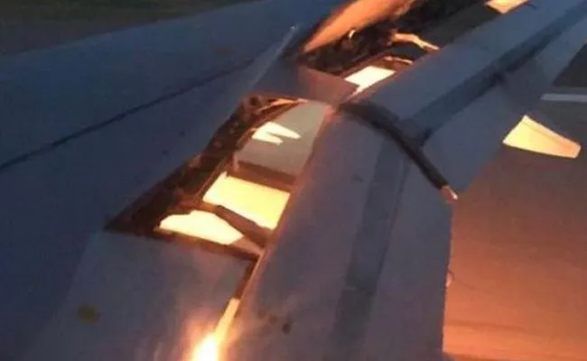 Saudi Arabia team plane catches fire mid-air - Sakshi