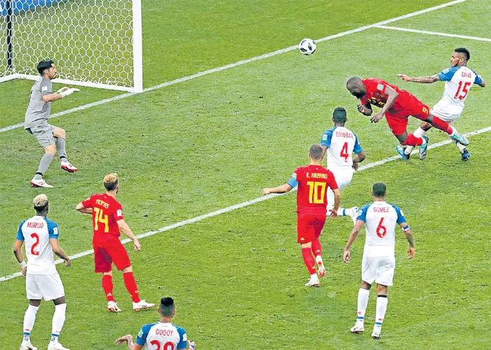 Belgium 3-0 Panama - Sakshi