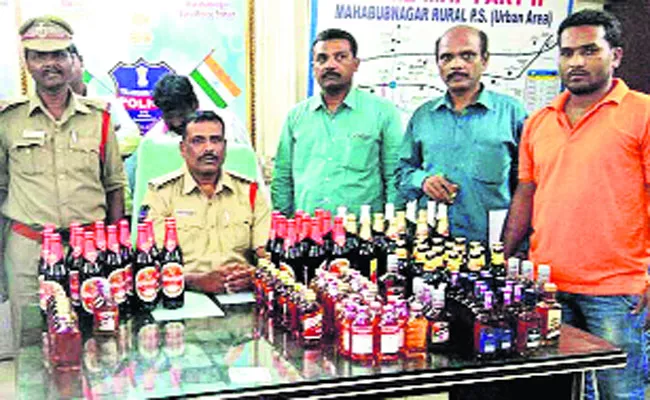 Liquor Mafia Mistreating In Villages - Sakshi