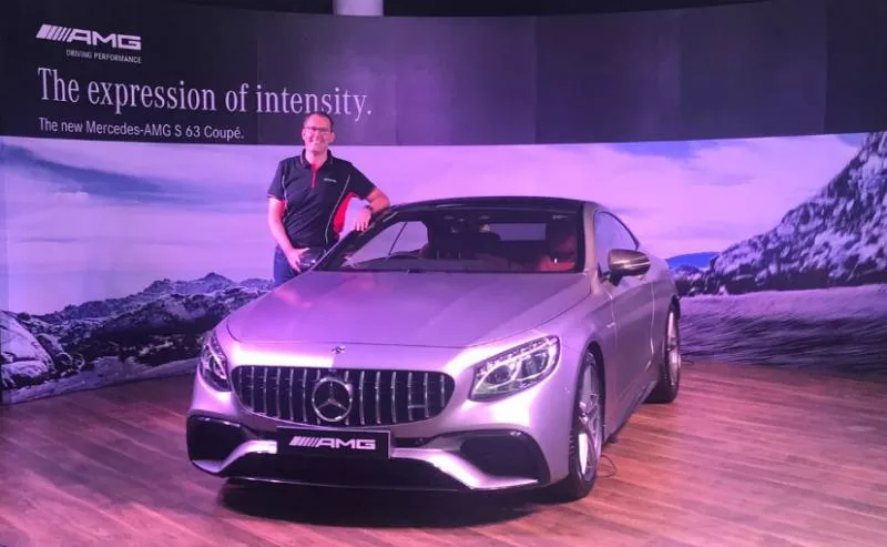 Mercedes-AMG S63 Coupe Launched In India; Priced At  2.55 Crore - Sakshi