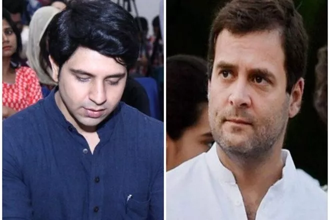 Congress Rebel Shehzad Tweet Variety Birthday Wishes To Rahul Gandhi - Sakshi