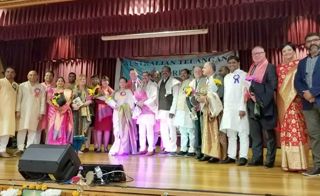 NRIs Telangana Formation Day Celebrations In Australia - Sakshi