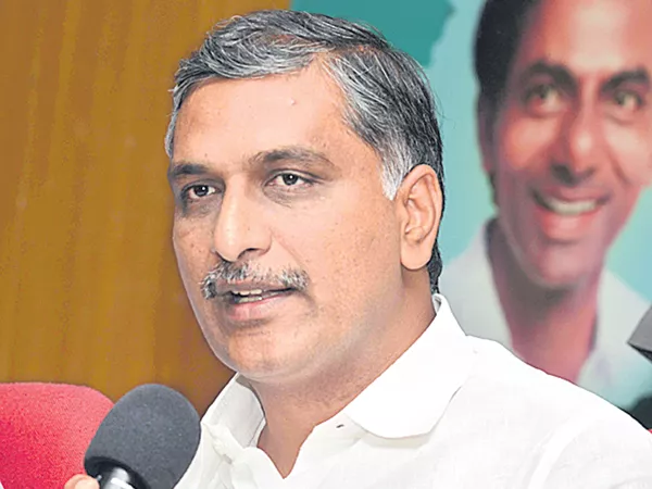  Minister Harish rao Comments with Mallanna sagar expants - Sakshi