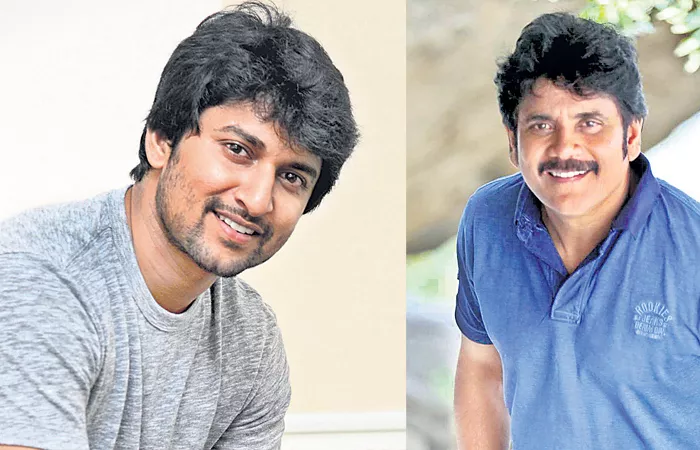 Nagarjuna-Nani gearing up for massive Song - Sakshi