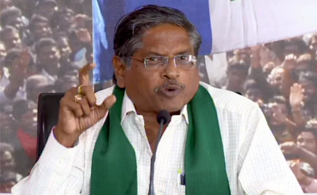 YSRCP Leader Nagi Reddy Fires Chandrababu - Sakshi