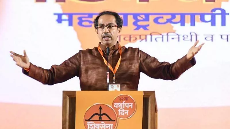 JP Government came to power by spreading lies Uddhav Thackeray - Sakshi