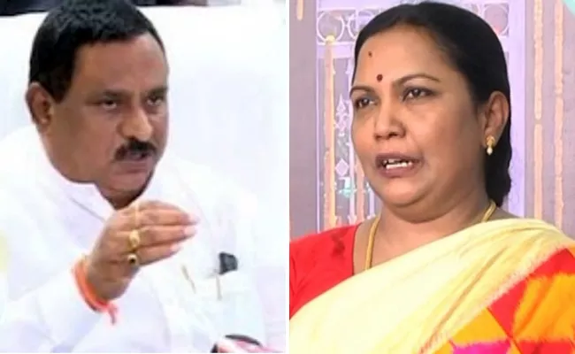  MLA Yamini Bala Followers Fires On Chinarajappa - Sakshi