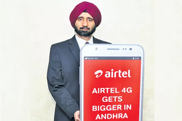 Airtel to expand in AP, Telangana - Sakshi