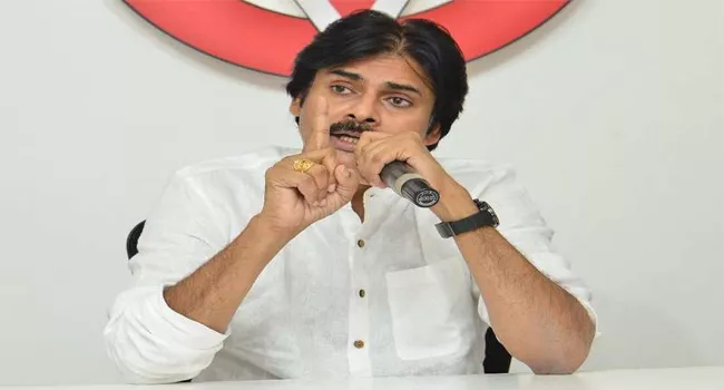 Pawan Kalyan Slams AP Government On Land Grabbing - Sakshi