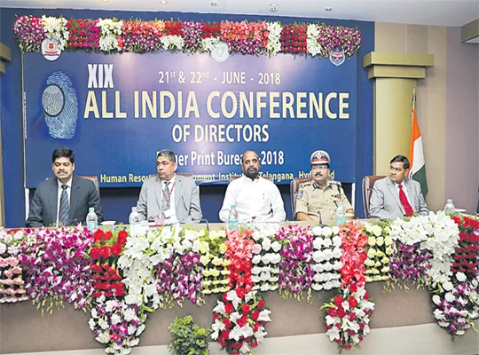 India Conference Of Directors Of Fingerprints Bureau In Hyderabad - Sakshi