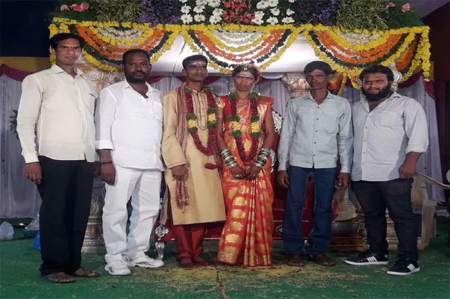 Deaf People Marriage In Rajanna - Sakshi