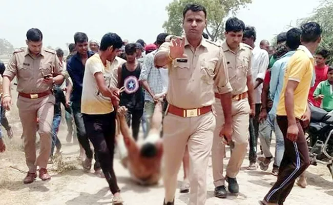 UP Police Apologies for Mob Lynching Incident  - Sakshi