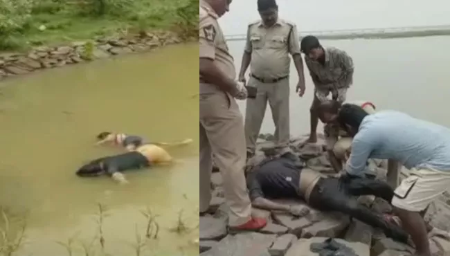 Four Bodies Found In Godavari River In West Godavari - Sakshi