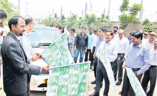 NVS Reddy Launch Electric Cars In Hyderabad - Sakshi