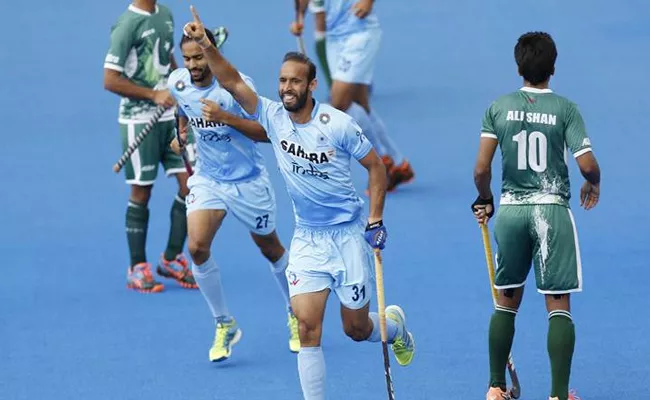 India beats Pakistan In ChampionsTrophy Hockey 2018 - Sakshi