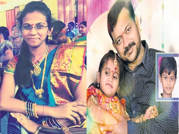 Family killed in road accident - Sakshi