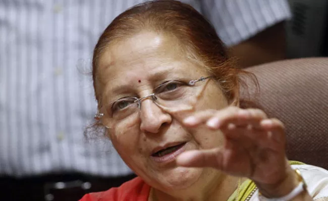 MPs Should Realise People Are Watching Says Sumitra Mahajan  - Sakshi