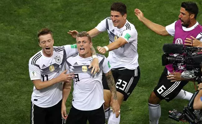 Germany Clinches Last Minute Victory Against Sweden  - Sakshi