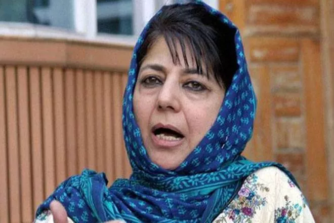 Mehbooba Mufti Gave Rebuttal To The BJP Allegations  - Sakshi