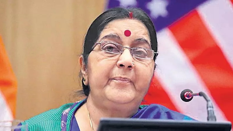 "Honoured With Some Tweets": Sushma Swaraj Throws An Uppercut At Trolls - Sakshi