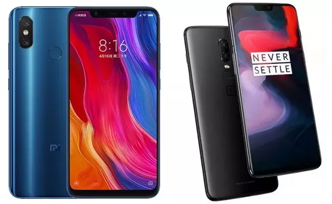 Xiaomi Mi 8 Breaks OnePlus 6 Record - Sakshi