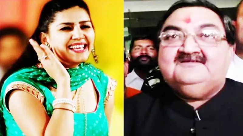 Sapna Chaudhary Reaction On BJP MP Ashwini Chopra Thumke Wale Comments - Sakshi