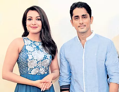 Siddharth Pairs Up With Catherine Tresa  - Sakshi