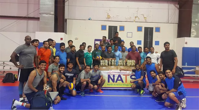 NATS conducts Volleyball tournaments in Dallas - Sakshi