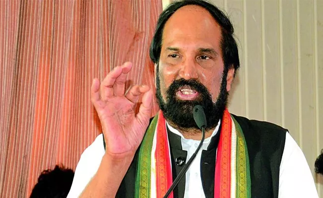 TPCC Chief Uttam Kumar Reddy fires On CM Chandrasekhar Rao  - Sakshi