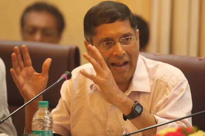 Big Demand! Scrap 28% GST, Says Arvind Subramanian - Sakshi