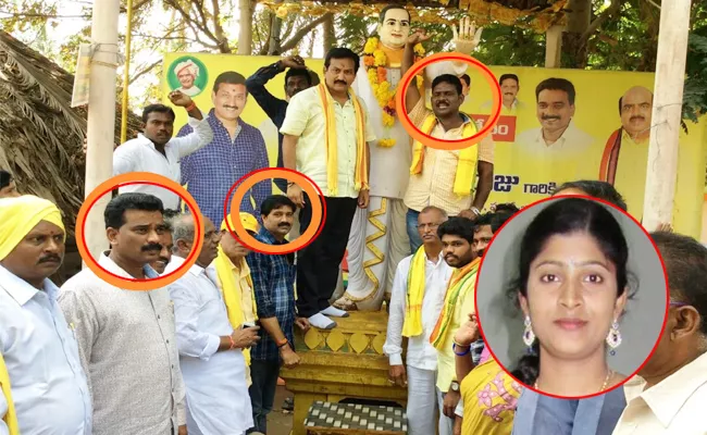 Sri Gouthami Murder Case TDP Leaders Hand West Godavari - Sakshi