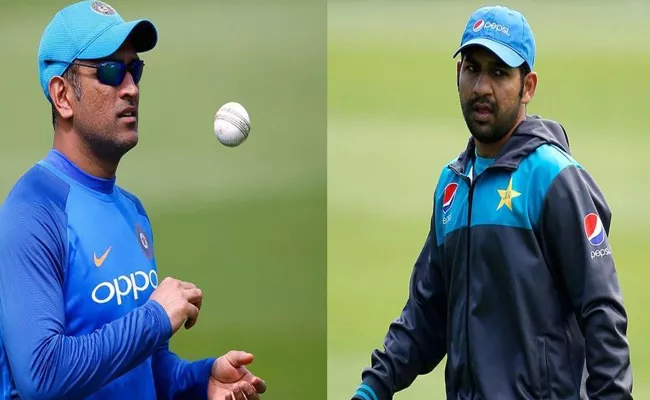  Sarfraz Ahmed Gets Inspired by Mahendra Singh Dhonis Skills - Sakshi