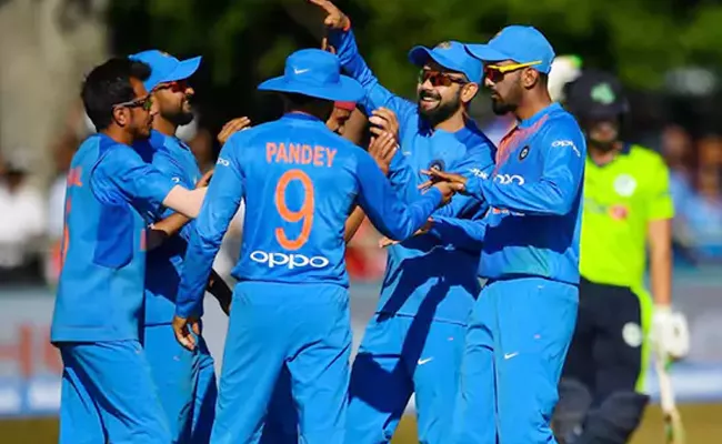 Team India Sweeps Ireland In T20 Series - Sakshi