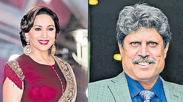 BJP may nominate Madhuri Dixit, Kapil Dev for Rajya Sabha - Sakshi