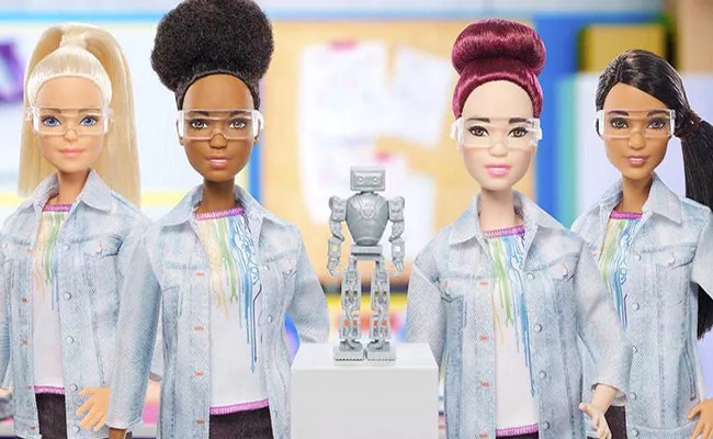 Barbie New Model Robotics Engineer Barbie Launched Whose Target Is To Teach Coding Skills To Girls - Sakshi