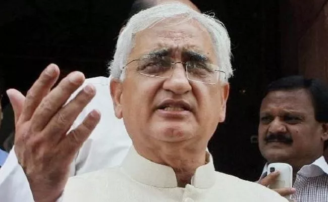 Salman Khurshid Says Must Decide About Joint Opposition Leadership   - Sakshi