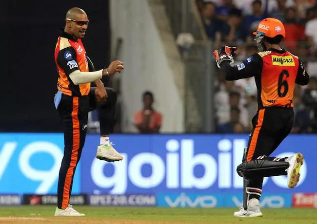 Shikhar Dhawan Reveals His Kabaddi Style Celebration - Sakshi